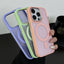 Frosted Magnetic Suction Large Hole Drop-resistant Phone Case For iPhone 15