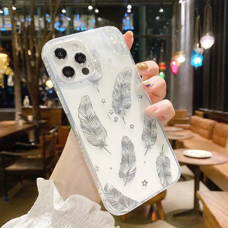 Electroplating Printing Creative Silicone Phone Case - MyMobile