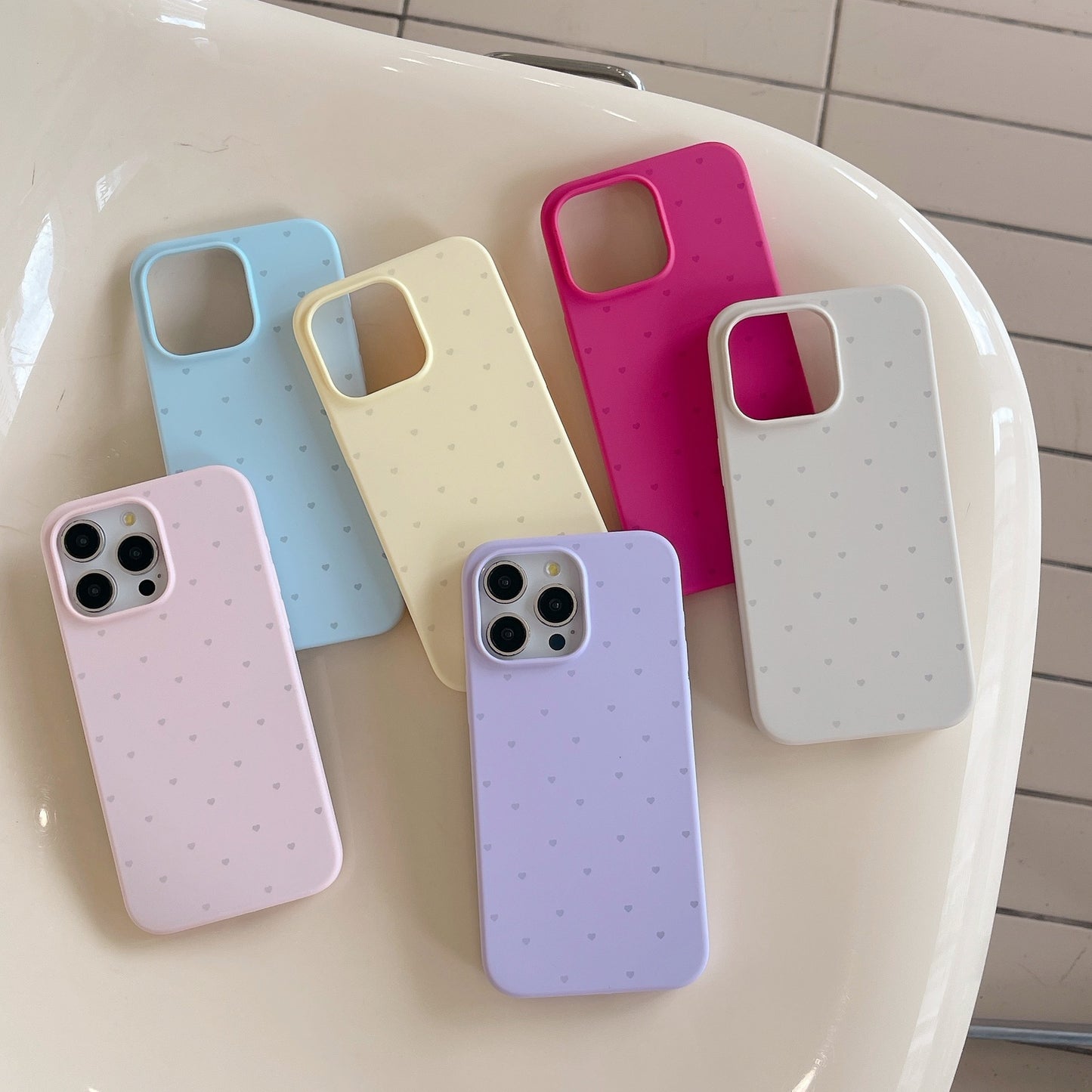 Phone Case Love Heart Liquid Silicone Buck Resistance For iPhone 16