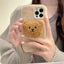 New Cartoon Plush Bear Mobile Phone Case - MyMobile