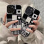 Splicing Grid Phone Case All-inclusive Soft Silicone For iPhone 16