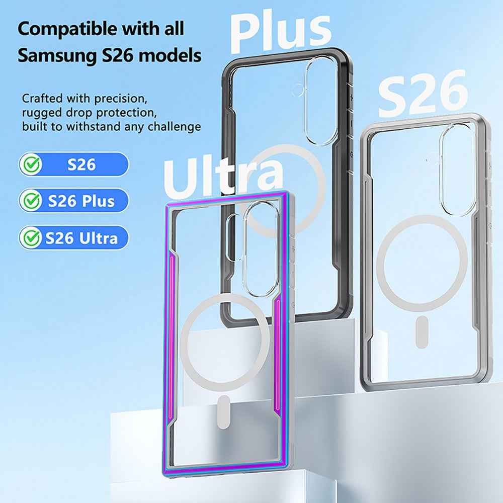 Re-Define Shield Shockproof Heavy Duty Armor Case Cover With Magnetic Ring for Samsung Galaxy S26