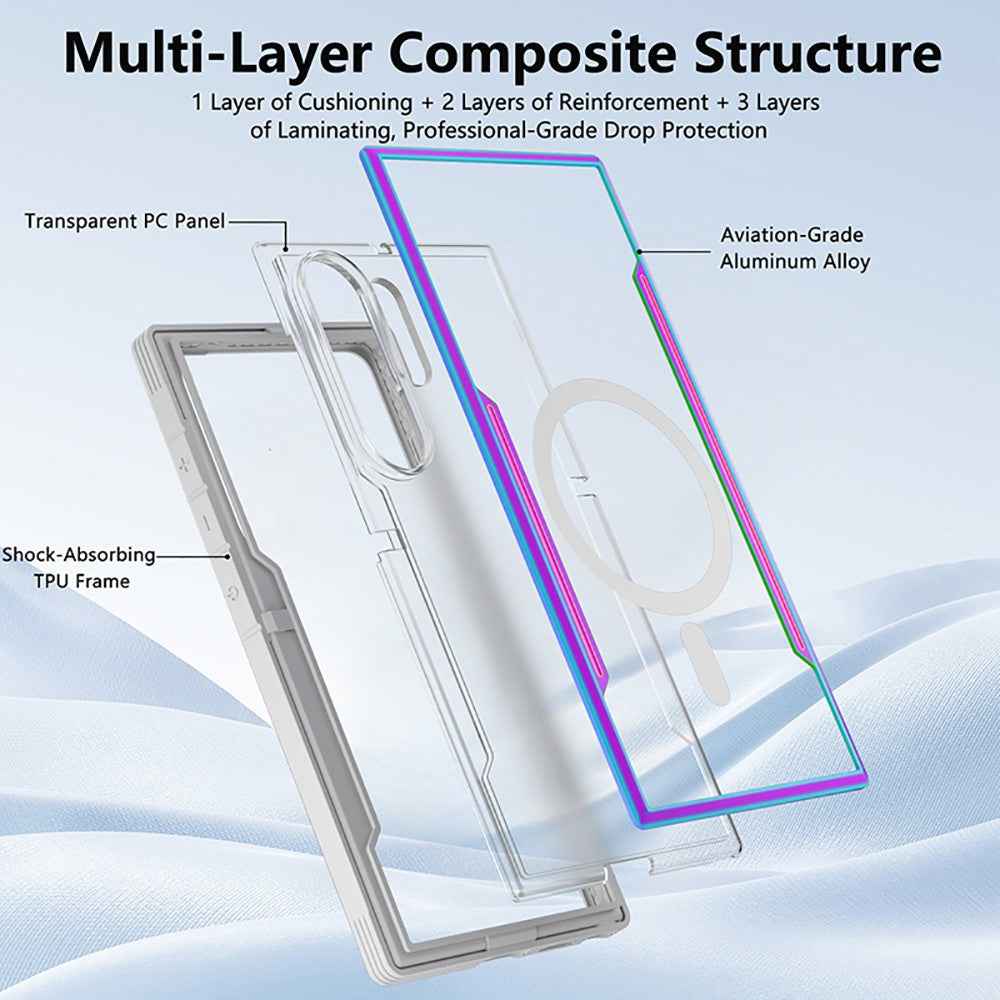 Re-Define Shield Shockproof Heavy Duty Armor Case Cover With Magnetic Ring for Samsung Galaxy S26