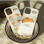 Degradable Croissant Mobile Phone Case Retro - MyMobile