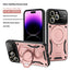 Multifunctional Large Window Magnetic Bracket Phone Case For iPhone 16