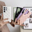 Diamond Plaid Phone Case Leather Phone Protective Case For Samsung Galaxy S23 - MyMobile