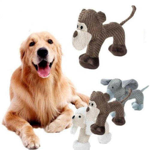 Dog Chew Toys For Small Large Dogs Bite Resistant Dog Squeaky Duck Toys For Kids & Children - MyMobile