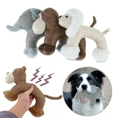 Dog Chew Toys For Small Large Dogs Bite Resistant Dog Squeaky Duck Toys For Kids & Children - MyMobile