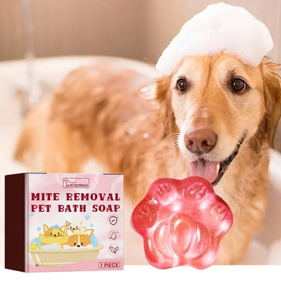 Dogs And Cats Hair Supple Care Anti - mite Cleaning Soap Pet Products - MyMobile