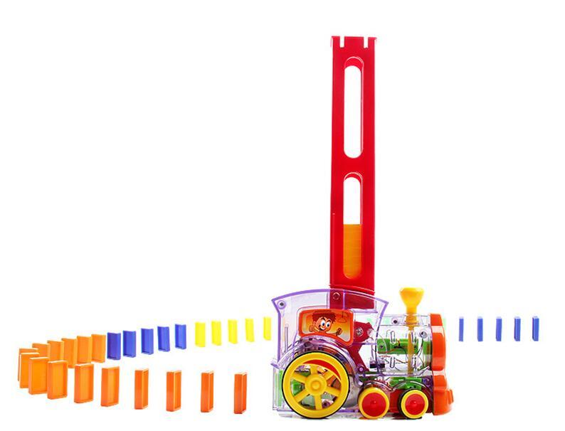 Domino dominoes electric Thomas little train blocks, Puzzle Children Toys - MyMobile