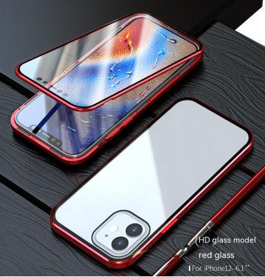 Double - sided Magnetic King 14 Phone Case Peep - proof Glass For iPhone 13, 14, 15 - MyMobile