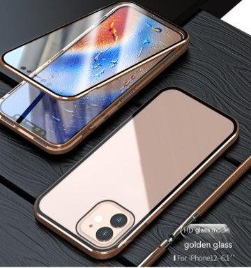 Double - sided Magnetic King 14 Phone Case Peep - proof Glass For iPhone 13, 14, 15 - MyMobile