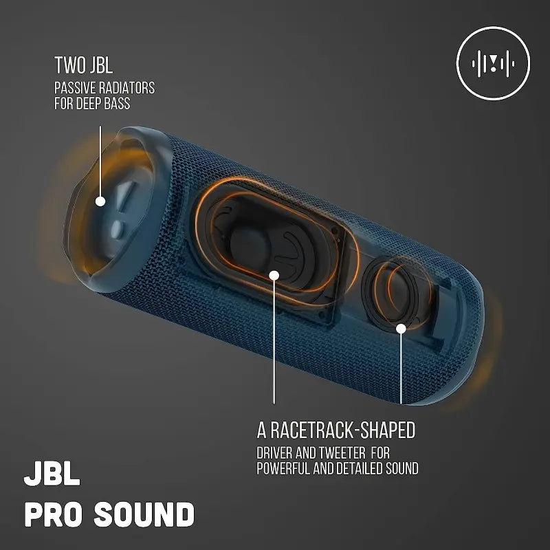 JBL Flip 6 Bluetooth Speaker Blue - MyMobile