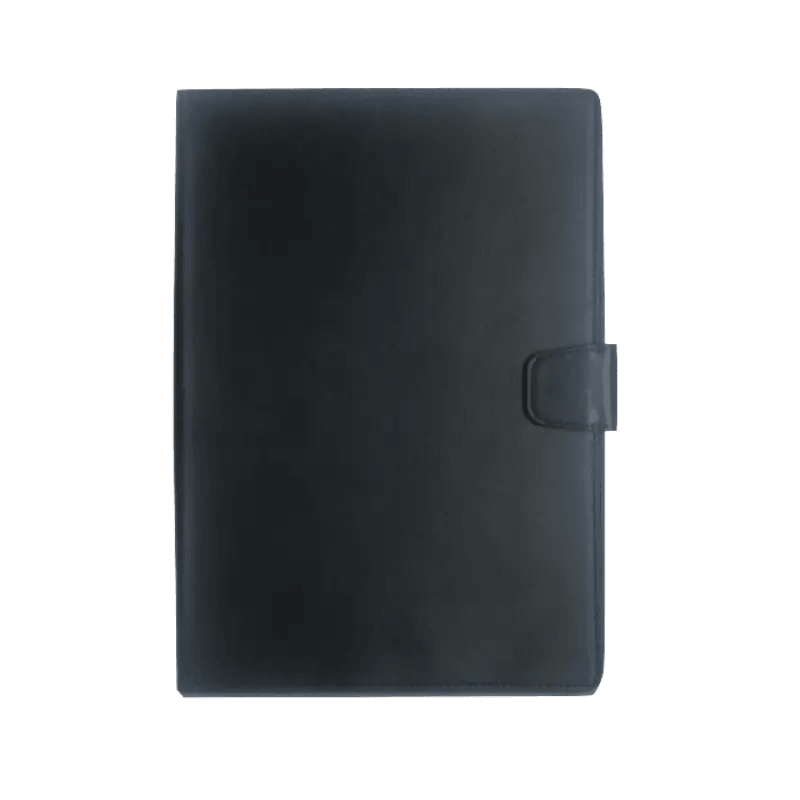 Mycase Leather Wallet Ipad Air Black - MyMobile