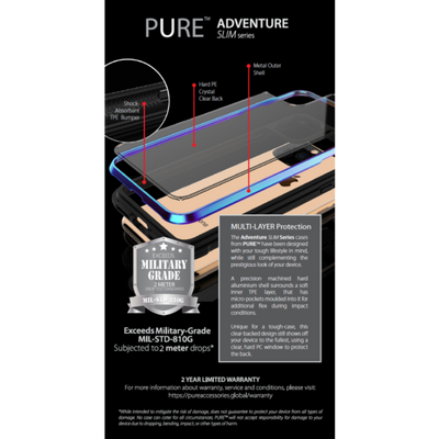 Pure Adventure Slim Metal Case Iphone 11 Pro 2019 5.8 - Shimmer - MyMobile