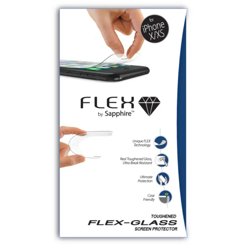 Sapphire Tempered Glass Screen Protector - Flex - Ipad Air / Air 2 / New Ipad 2017 9.7 - MyMobile