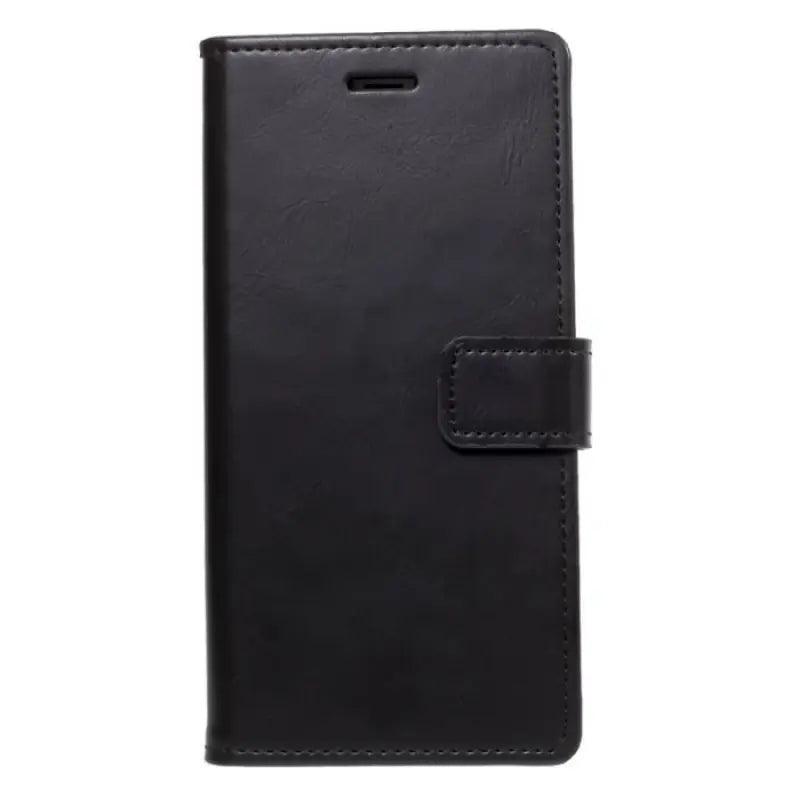 Mycase Leather Folder Samsung A21s - Black - MyMobile