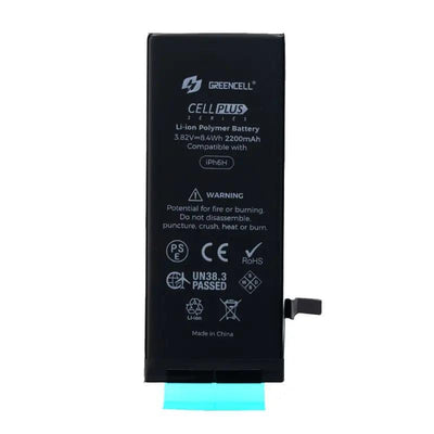 Greencell (High Capacity 2200mAh) iPhone 6 Replacement Battery with Adhesive Strips - MyMobile