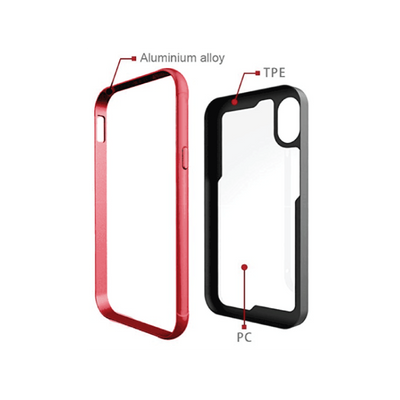 Pure Adventure Metal Case Iphone Plus 8 / 7 / 6 - Red