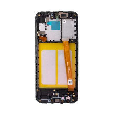 BQ7 Samsung Galaxy A20e A202F OLED Screen Replacement Digitizer with Frame-Black (As the same as service pack, but not from official Samsung) - MyMobile