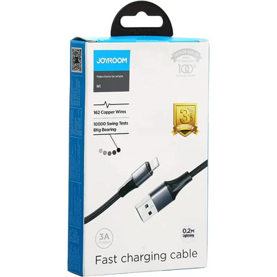 Joyroom - Lightning Fast Charging Cable 1m- Black Jr-n1 - MyMobile