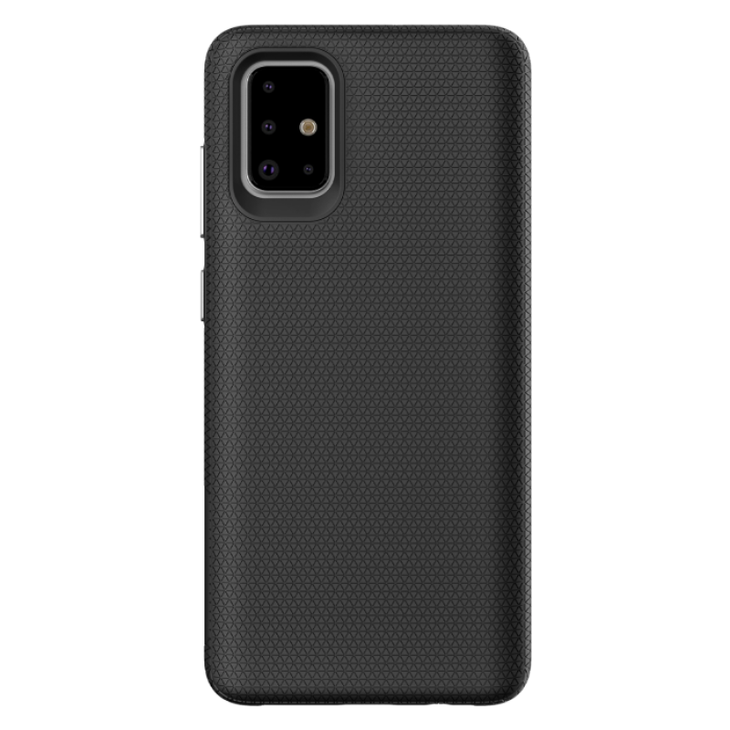 Mycase Tough Samsung A12 with stand - Black - MyMobile
