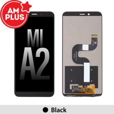 AMPLUS LCD Assembly Replacement for Xiaomi Mi A2 (Mi 6X)-Black - MyMobile