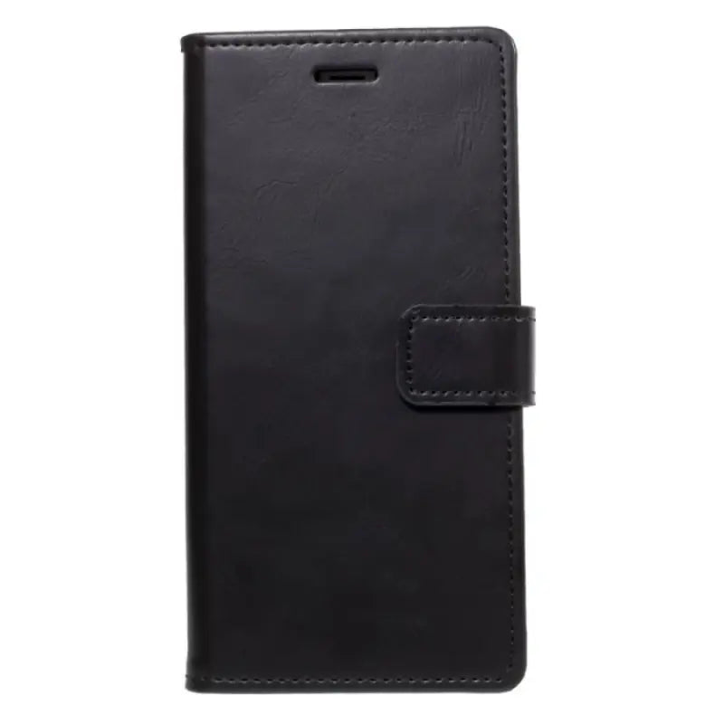 Mycase Leather Wallet Iphone 6/6s Plus Black - MyMobile