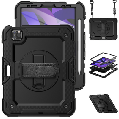 Pure Guardian 4 Case ipad 10th Gen black with Side Wireless pen Charging - MyMobile