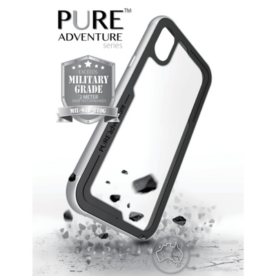 Pure Adventure Metal Case Iphone X / Xs - Silver