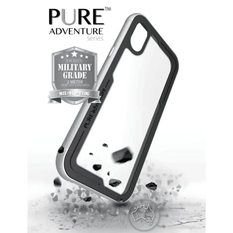 Pure Adventure Metal Case Iphone X / Xs - Silver - MyMobile