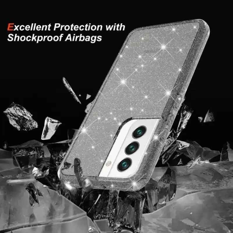 Pure Sparkle Samsung Galaxy S22 - Black