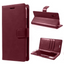 Mycase Leather Folder Iphone 11 2019 6.1 - Berry Red - MyMobile