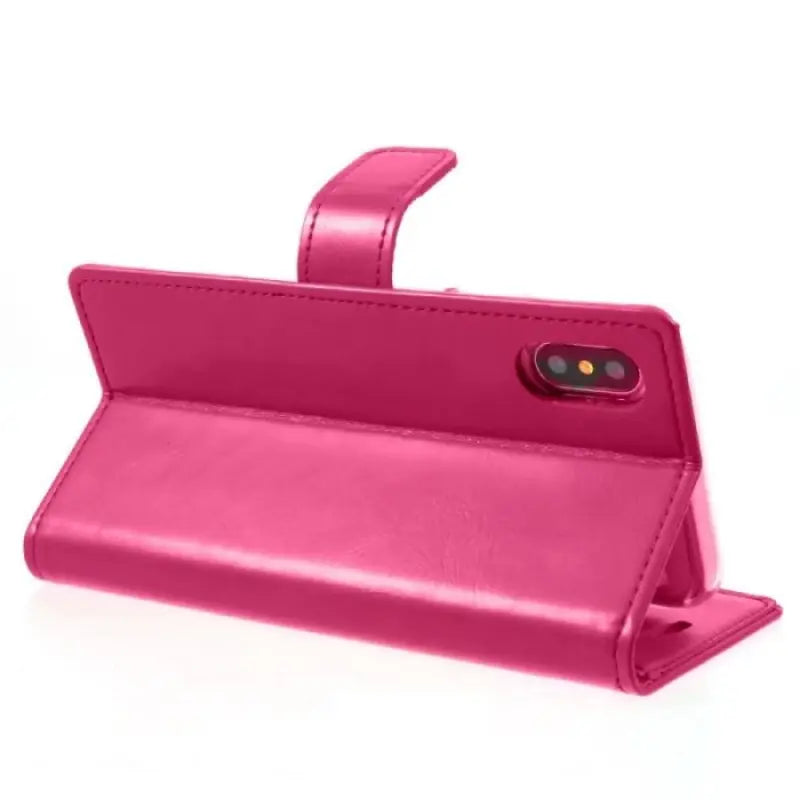 Mycase Leather Folder Iphone Xr 6.1 - Pink - MyMobile