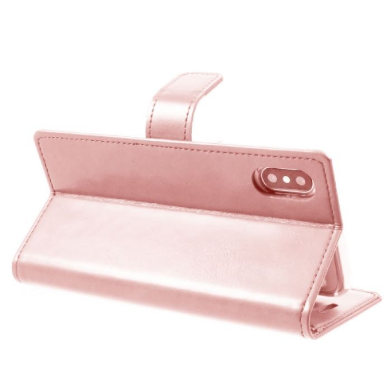 Mycase Leather Folder Iphone X/xs 5.8 - Rose Gold - MyMobile