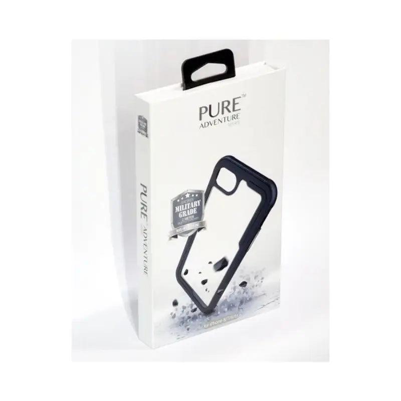 Pure Adventure Metal Case Iphone Plus 8 / 7 / 6 - Black - MyMobile