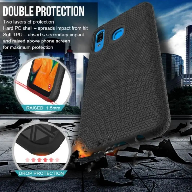 Mycase Urban Tough Samsung A20 / A30 - Black - MyMobile