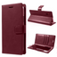 Mycase Leather Folder Samsung Note 9 - Berry Red