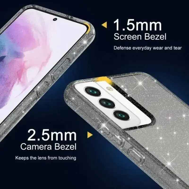 Pure Sparkle Samsung Galaxy S22 - Black