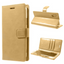 Mycase Leather Folder Iphone Xs Max 6.5 - Gold