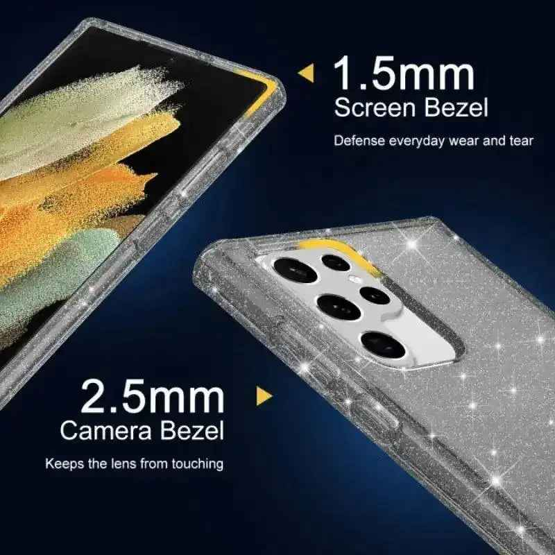 Pure Sparkle Samsung Galaxy S22 Ultra Black