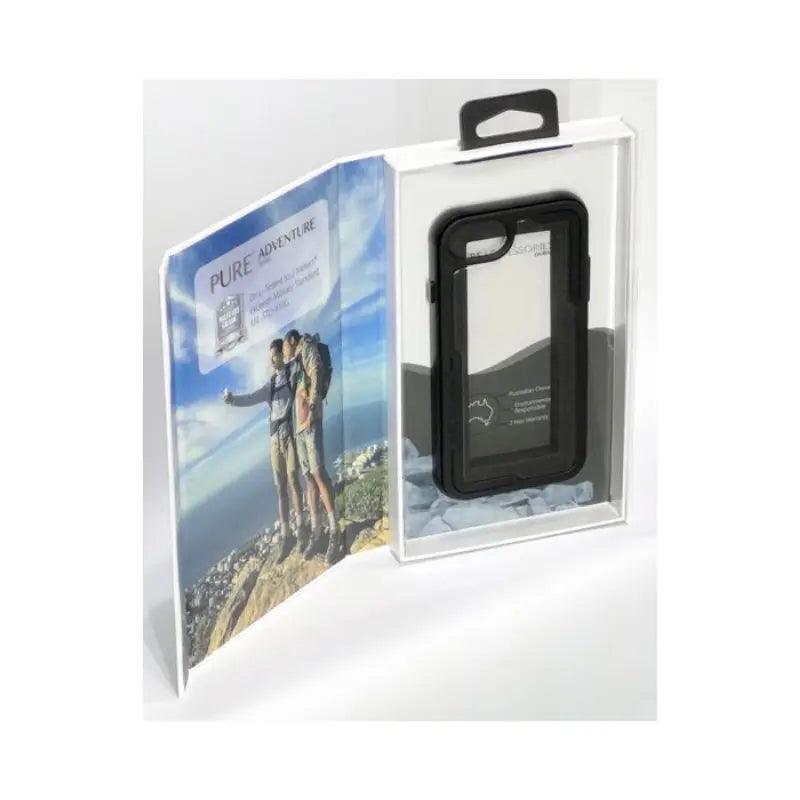 Pure Adventure Metal Case Iphone Plus 8 / 7 / 6 - Black - MyMobile