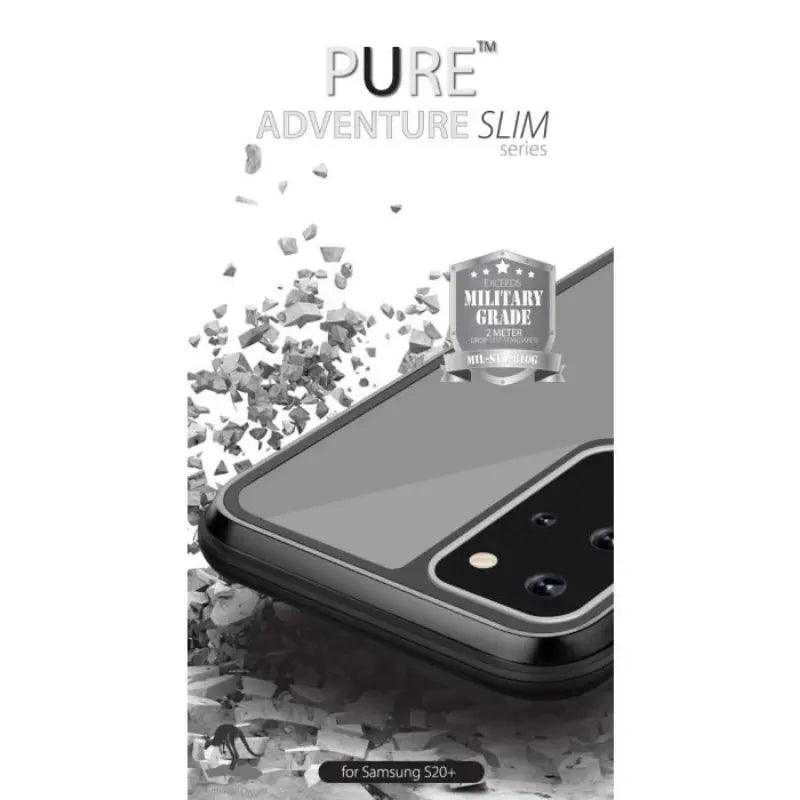 Pure Adventure Slim Metal Case Samsung S20 - Black - MyMobile