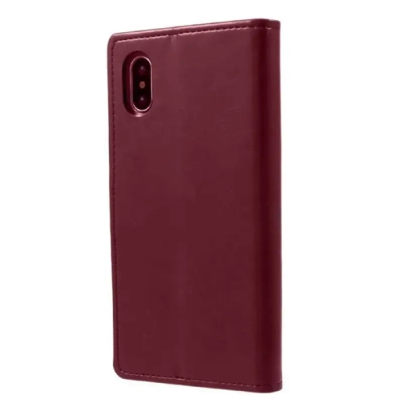 Mycase Leather Folder Samsung Note 9 - Berry Red - MyMobile