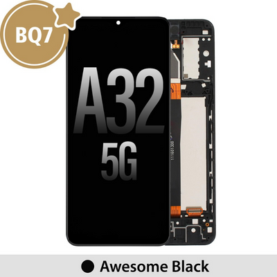 BQ7 Samsung Galaxy A32 5G A326 OLED Screen Replacement Digitizer-Awesome Black-(NOT Compatible for A32 4G A325) (As the same as service pack, but not from official Samsung) - MyMobile