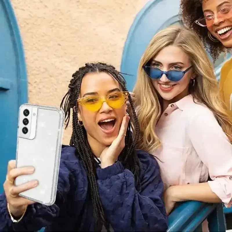 Pure Sparkle Samsung Galaxy S22+ Clear