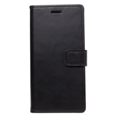 Mycase Leather Wallet Iphone 5/5s Black - MyMobile