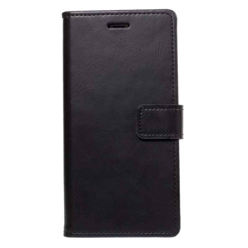 Mycase Leather Folder Iphone 11 2019 6.1 - Black Knight - MyMobile