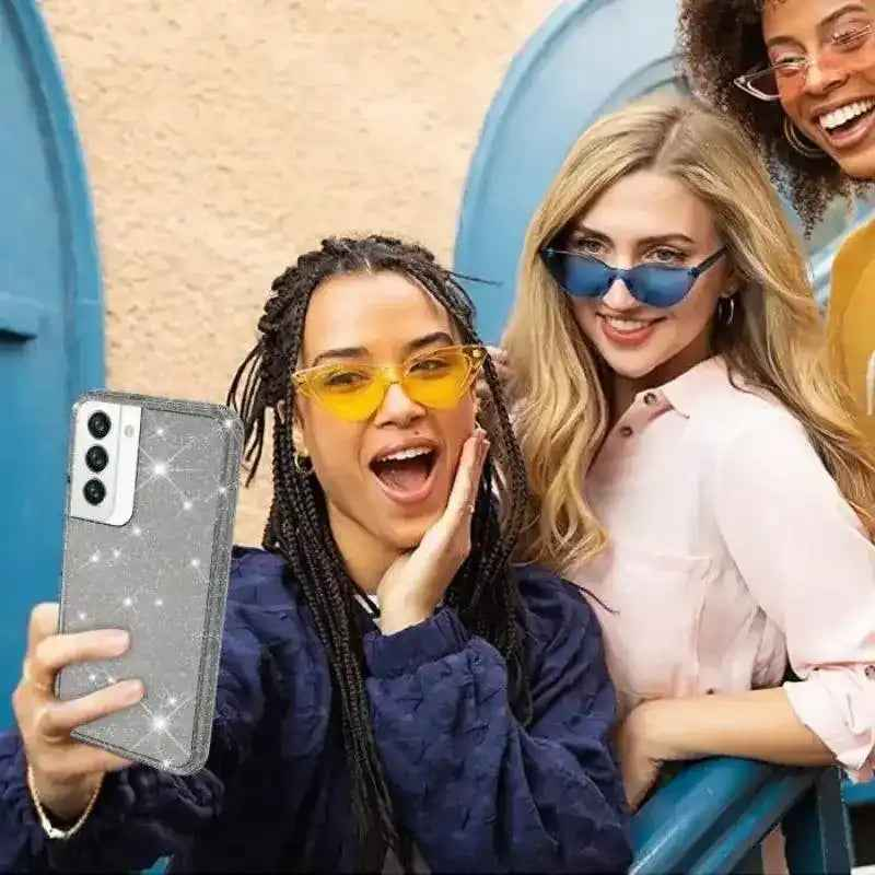 Pure Sparkle Samsung Galaxy S22 - Black