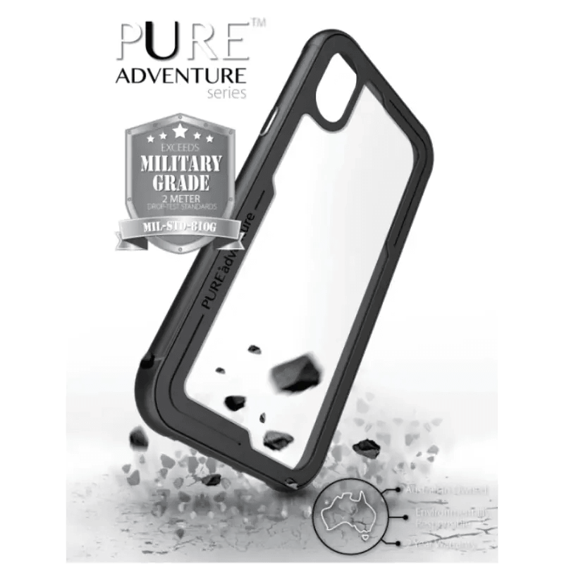 Pure Adventure Metal Case Iphone X / Xs - Black - MyMobile